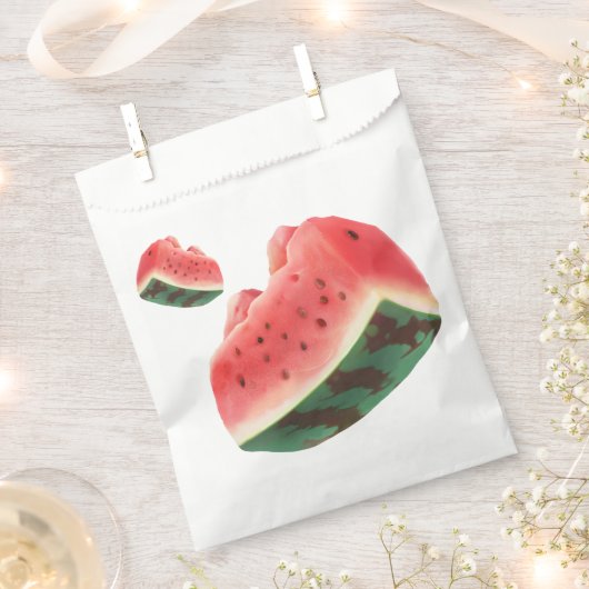 Watermelon Pattern Geschenktütchen (Ausgeschnitten)