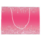 Watermelon Pattern Große Geschenktüte (Rückseite)