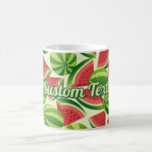 Watermelon Pattern Kaffeemaschine Tasse (Mittel)