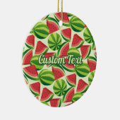 Watermelon Pattern Keramik Ornament (Rechts)