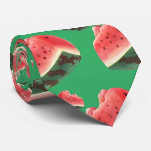 Watermelon Pattern Krawatte (Gerollt)