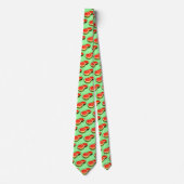 Watermelon Pattern Krawatte (Vorderseite)