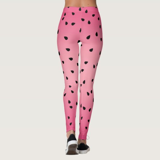 Watermelon Pattern  Leggings (Rückseite)