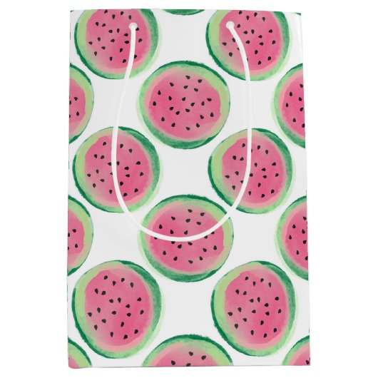 Watermelon Pattern Mittlere Geschenktüte (Vorderseite)