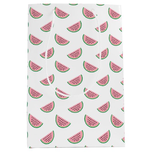 Watermelon Pattern Mittlere Geschenktüte (Vorderseite)