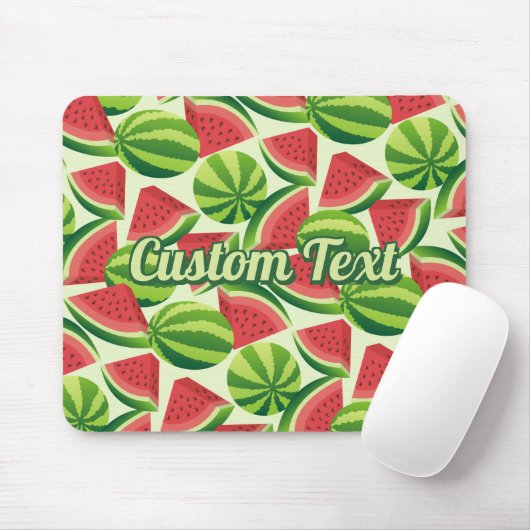 Watermelon Pattern Mouse Pad Mousepad (Mit Mouse)