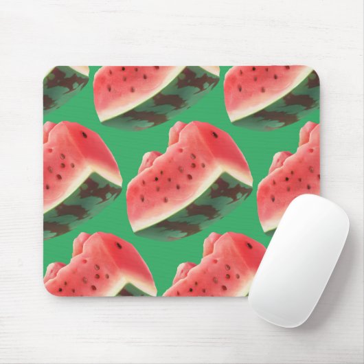 Watermelon Pattern Mousepad (Mit Mouse)