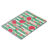 Watermelon Pattern Notizblock (Linke Seite)