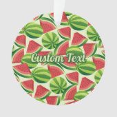Watermelon Pattern Ornament (Vorderseite)