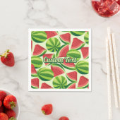 Watermelon Pattern Paper Napkins Serviette (Beispiel)