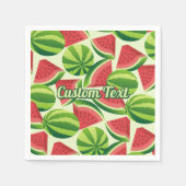 Watermelon Pattern Paper Napkins Serviette (Vorderseite)
