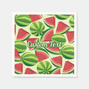 Watermelon Pattern Paper Napkins Serviette