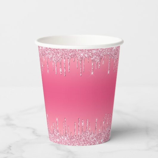 Watermelon Pattern Pappbecher (Rückseite)