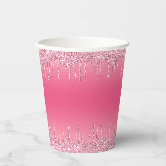 Watermelon Pattern Pappbecher (Vorderseite)