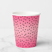 Watermelon Pattern Pappbecher (Rückseite)