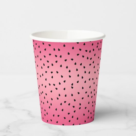 Watermelon Pattern Pappbecher (Links)