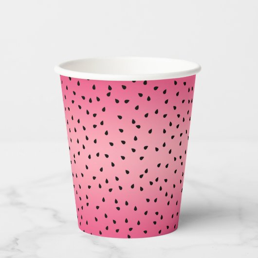 Watermelon Pattern Pappbecher (Vorderseite)
