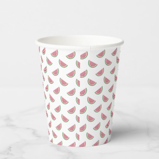 Watermelon Pattern Pappbecher (Rechts)
