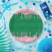 Watermelon Pattern Pappteller (Party)