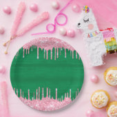 Watermelon Pattern Pappteller (Party)
