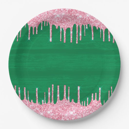 Watermelon Pattern Pappteller (Vorderseite)