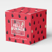 Watermelon Pattern Personalized Geschenkschachtel (Vorderseite)