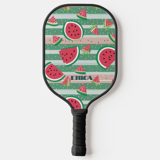 Watermelon Pattern Pickleball Schläger (Rückseite)