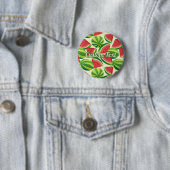 Watermelon Pattern Pinback Button (Beispiel)