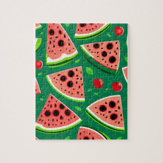 Watermelon Pattern Puzzle (Vertikal)