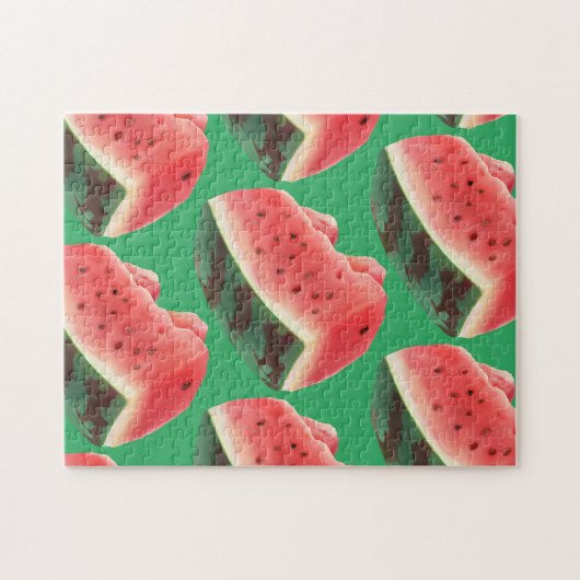 Watermelon Pattern Puzzle (Horizontal)