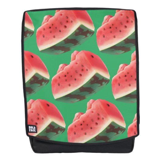 Watermelon Pattern Rucksack (Vorderseite)