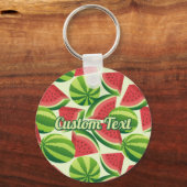 Watermelon Pattern Schlüsselanhänger (Vorderseite)