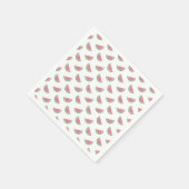 Watermelon Pattern Serviette (Ecke)