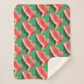 Watermelon Pattern Sherpadecke (Vorderseite)