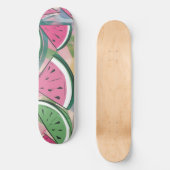 Watermelon Pattern Skateboard (Vorderseite)
