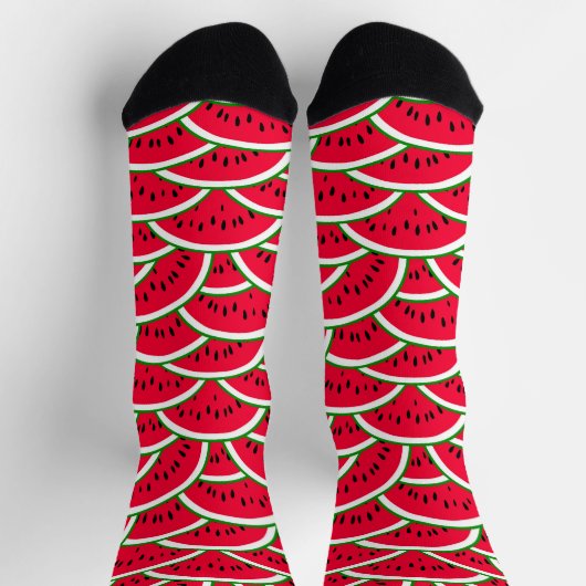 Watermelon Pattern Socks Socken (Oben)