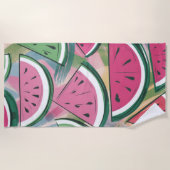 Watermelon Pattern Strandtuch (Vorderseite)