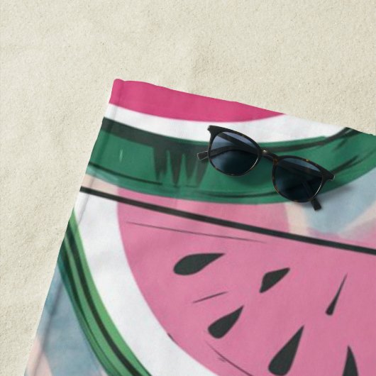 Watermelon Pattern Strandtuch (Beispiel)