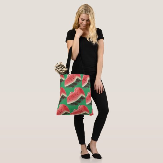 Watermelon Pattern Tasche (Am Model)