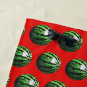 Watermelon Pattern Triangle Cut Strandtuch (Beispiel)