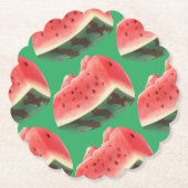 Watermelon Pattern Untersetzer (Vorderseite)