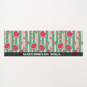 Watermelon Pattern Yogamatte (Rückseite (Horizontal))