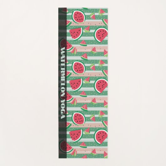 Watermelon Pattern Yogamatte (Vorderseite)
