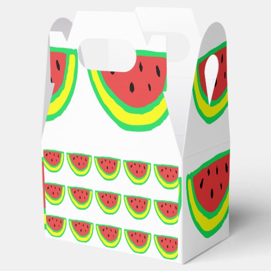 Watermelon Patterns Kinderduschen Geburtstage Nied Geschenkschachtel (Geöffnet)