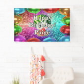 Watermelon Personalisierter Charakter Geburtstag Banner (Insitu)