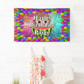 Watermelon Personalisierter Charakter Geburtstagsb Banner (Insitu)