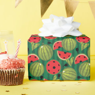🍉 Watermelon 🍉 Pickleball Geschenkpapier