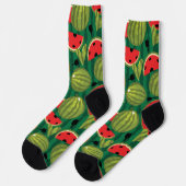 🍉 Watermelon 🍉 Pickleball Socks Socken (Linkes Detail)