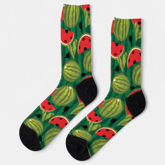 🍉 Watermelon 🍉 Pickleball Socks Socken (Linkes Detail)