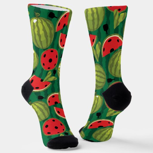 🍉 Watermelon 🍉 Pickleball Socks Socken (Gewinkelt)